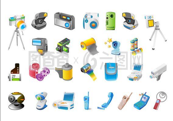 卡通電子產(chǎn)品矢量素材 為設(shè)計(jì)注入趣味與專業(yè)
