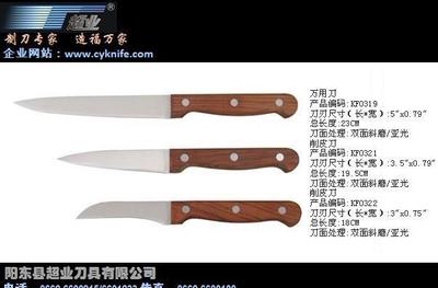 廚房刀具選購指南 水果刀、削皮刀與切片刀的全方位解讀
